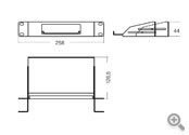 Chassis ODF DIN 1U Q-Fiber