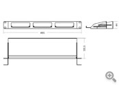 Chassis ODF DIN 1U Q-Fiber