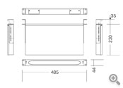 Półka/Szuflada Zapasu Kabla 19” 1U Q-Fiber